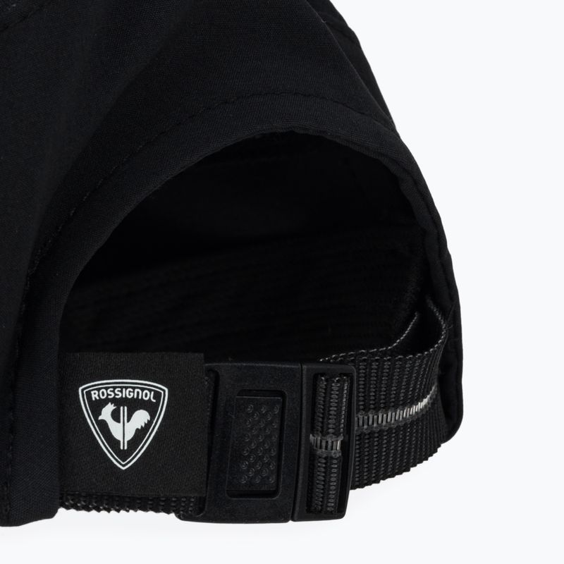 Czapka z daszkiem Rossignol Active 5 Panel black/red 4