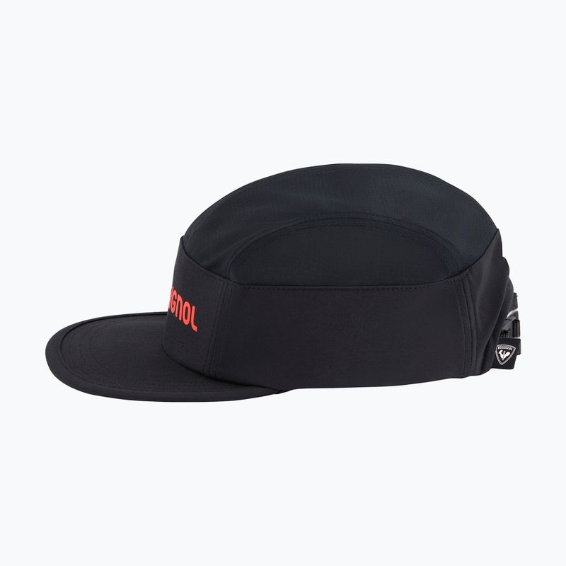 Czapka z daszkiem Rossignol Active 5 Panel black/red 3