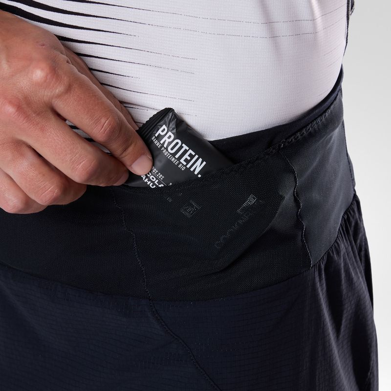 Spodenki do biegania Rossignol Sapa 2IN1 7" black 5