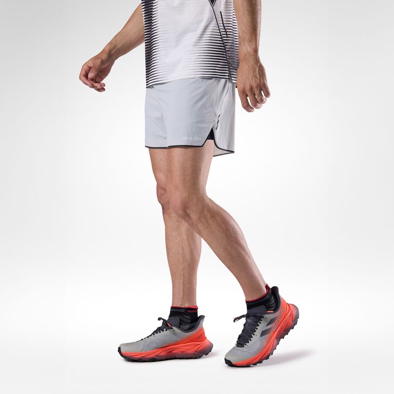 Spodenki do biegania Rossignol Sapa 2IN1 7" light grey 4