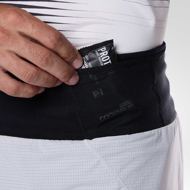 Spodenki do biegania Rossignol Sapa 2IN1 7" light grey 6