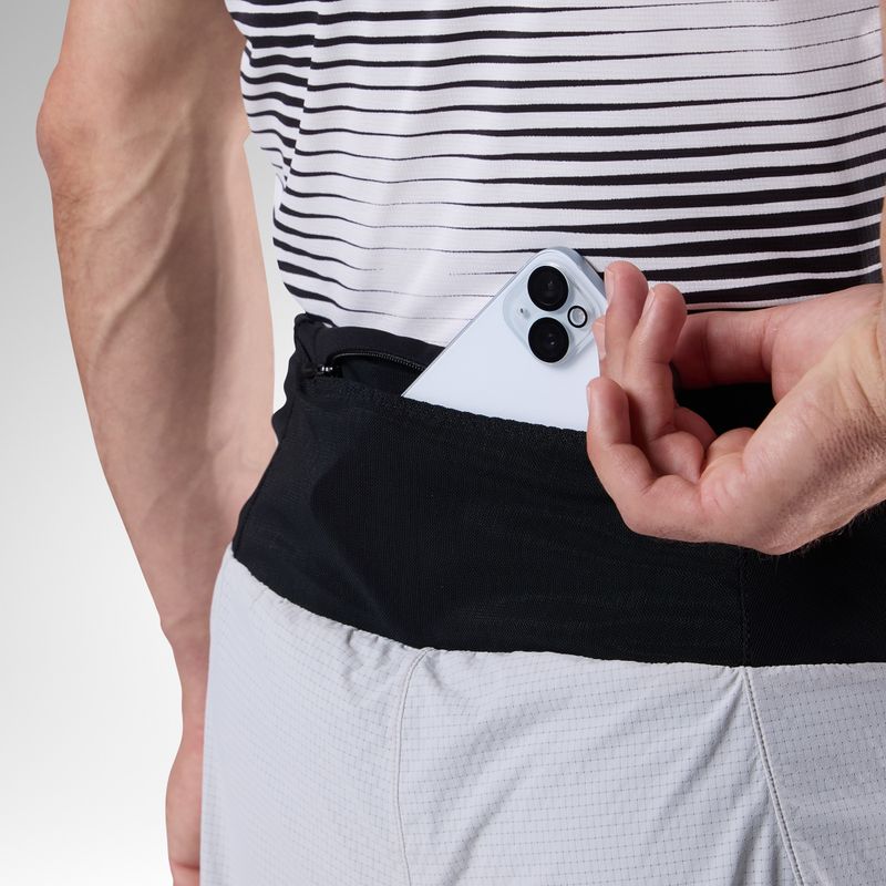 Spodenki do biegania Rossignol Sapa 2IN1 7" light grey 7