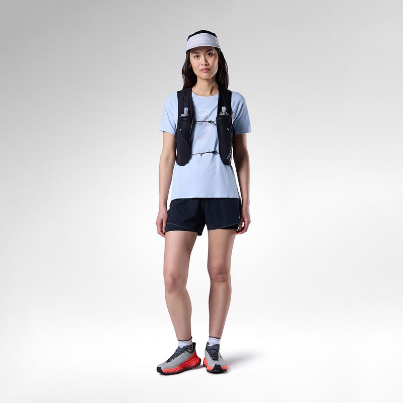 Koszulka do biegania damska Rossignol Sapa Ultra Tee blue aura 2