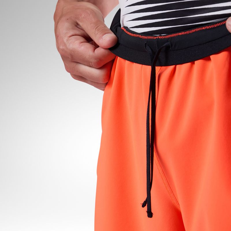 Spodenki do biegania męskie Rossignol Sapa 5" neon red 5