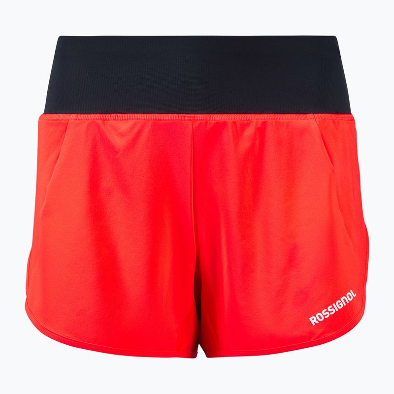 Spodenki do biegania damskie Rossignol Sapa neon red 8