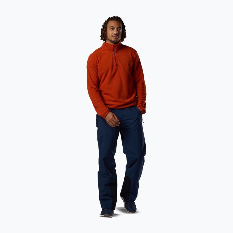 Bluza polarowa męska Rossignol Quarter Zip Fleece rooibos tea 2
