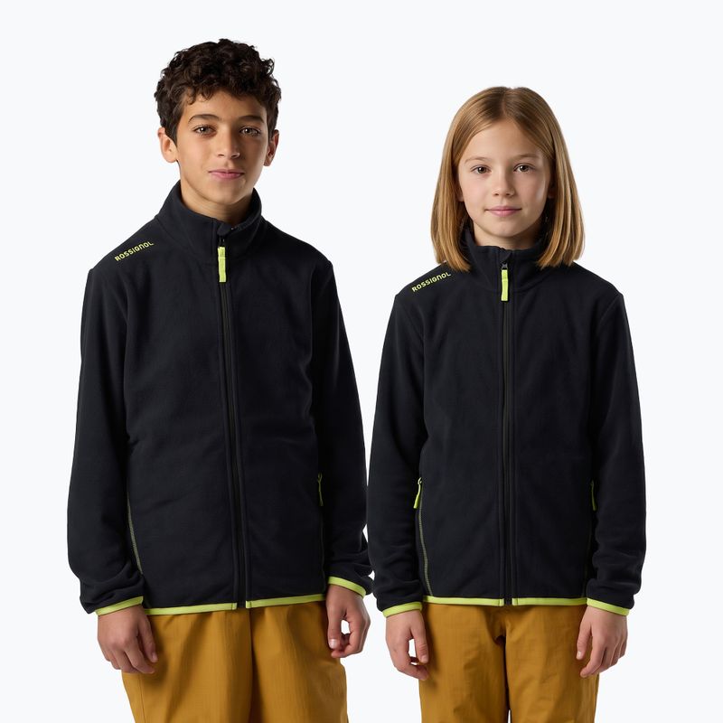 Bluza polarowa dziecięca Rossignol Polar Fleece black