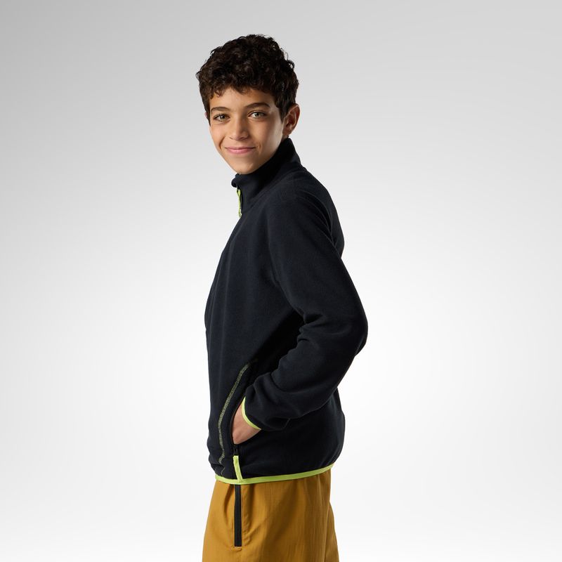 Bluza polarowa dziecięca Rossignol Polar Fleece black 5
