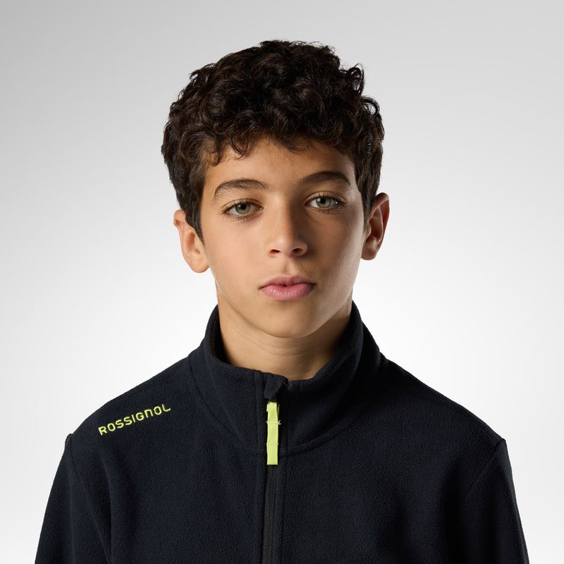 Bluza polarowa dziecięca Rossignol Polar Fleece black 6