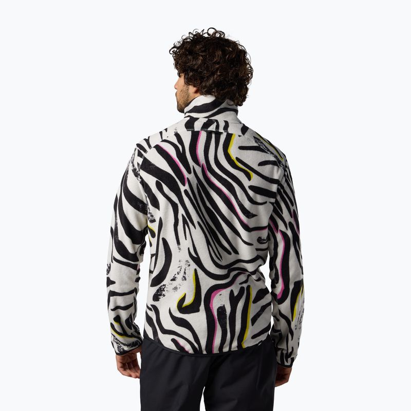 Bluza polarowa męska Rossignol Quarter Zip Fleece savage black 3