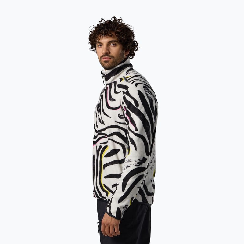 Bluza polarowa męska Rossignol Quarter Zip Fleece savage black 4