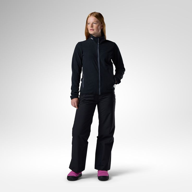 Bluza polarowa narciarska damska Rossignol Polar Fleece black 2