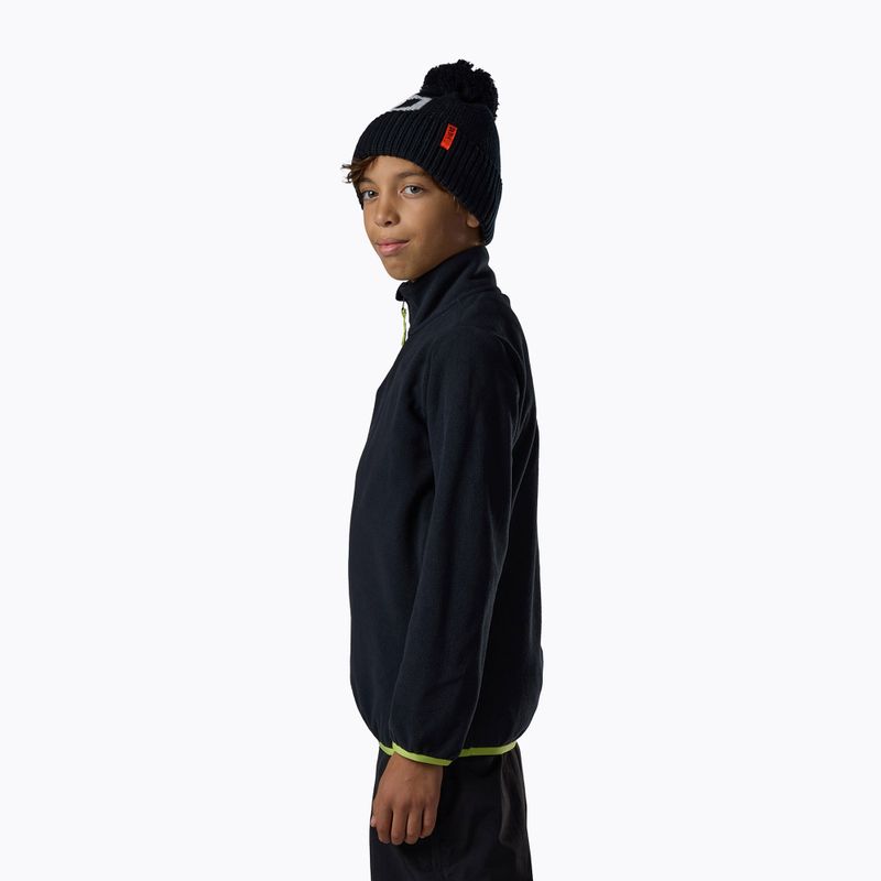 Bluza polarowa dziecięca Rossignol Quarter Zip Polar Fleece black 5