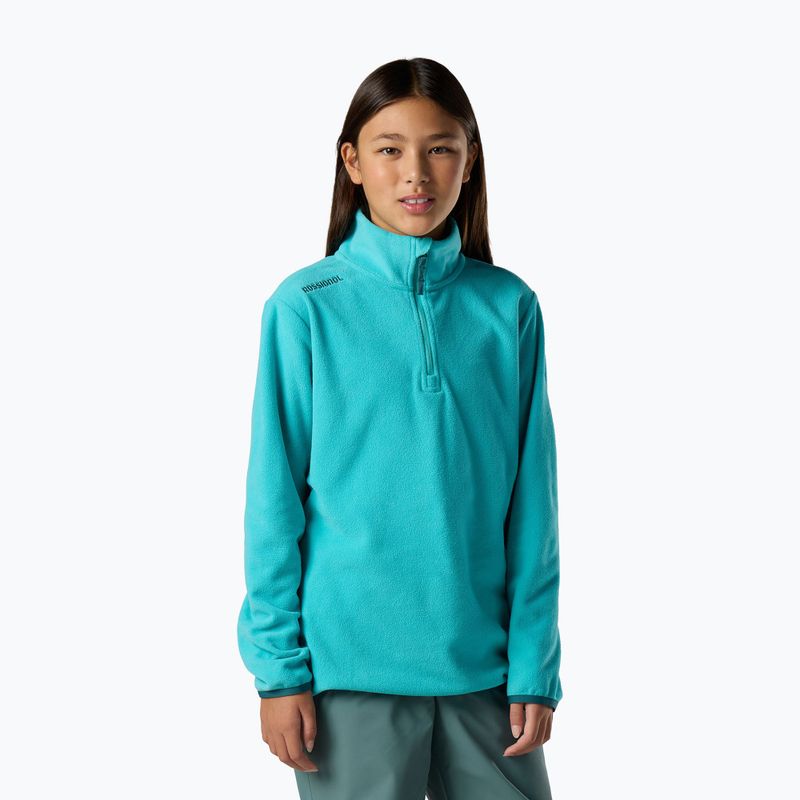 Bluza polarowa dziecięca Rossignol Quarter Zip Polar Fleece baltic 2