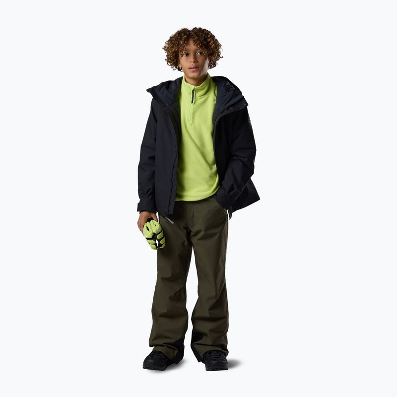 Bluza polarowa dziecięca Rossignol Quarter Zip Polar Fleece wild lime 3