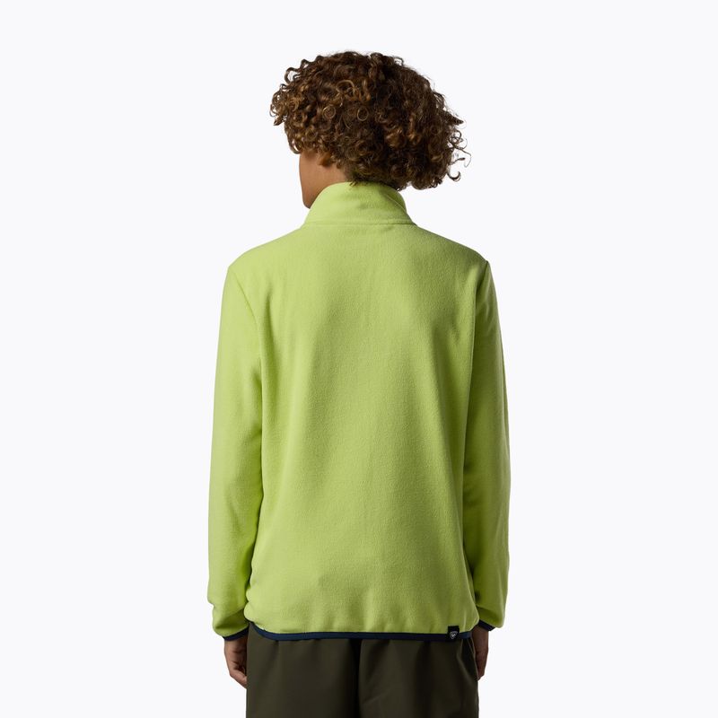 Bluza polarowa dziecięca Rossignol Quarter Zip Polar Fleece wild lime 4