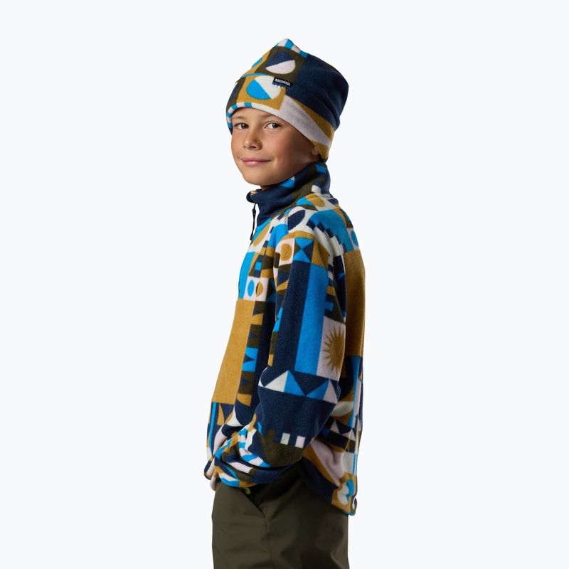 Bluza polarowa dziecięca Rossignol Quarter Zip Polar Fleece jr potpourri dazzle blue 5