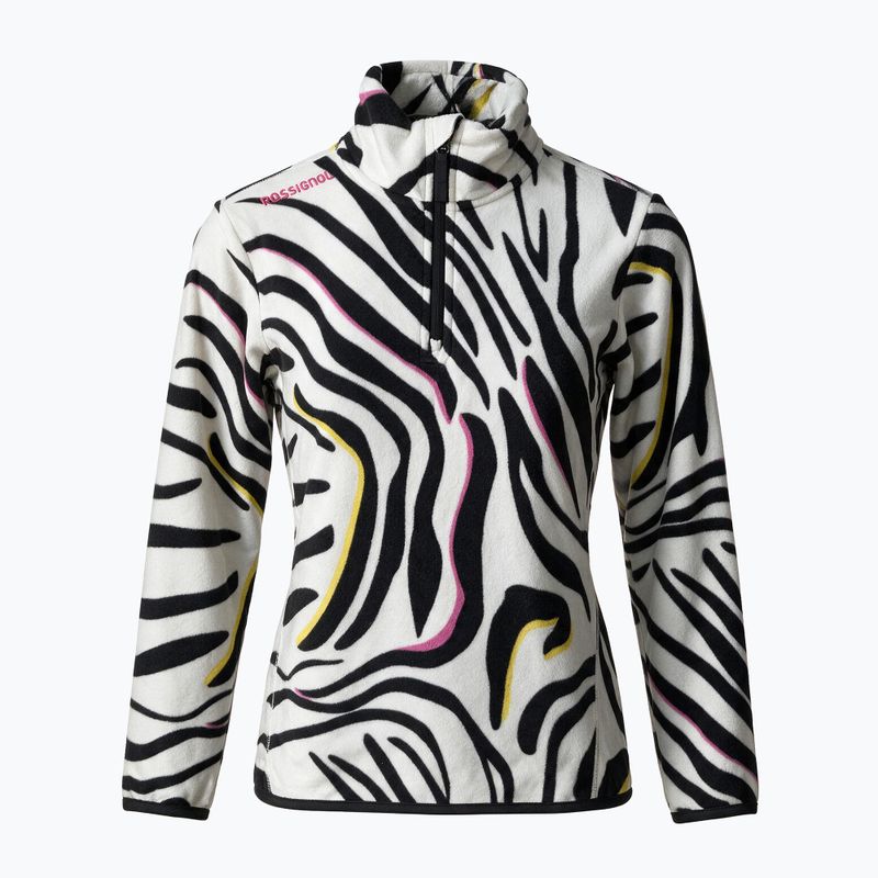 Bluza polarowa dziecięca Rossignol Quarter Zip Polar Fleece savage black 8