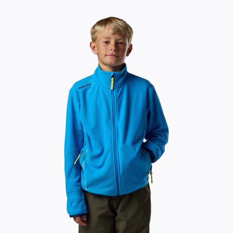 Bluza polarowa dziecięca Rossignol Polar Fleece blazing blue