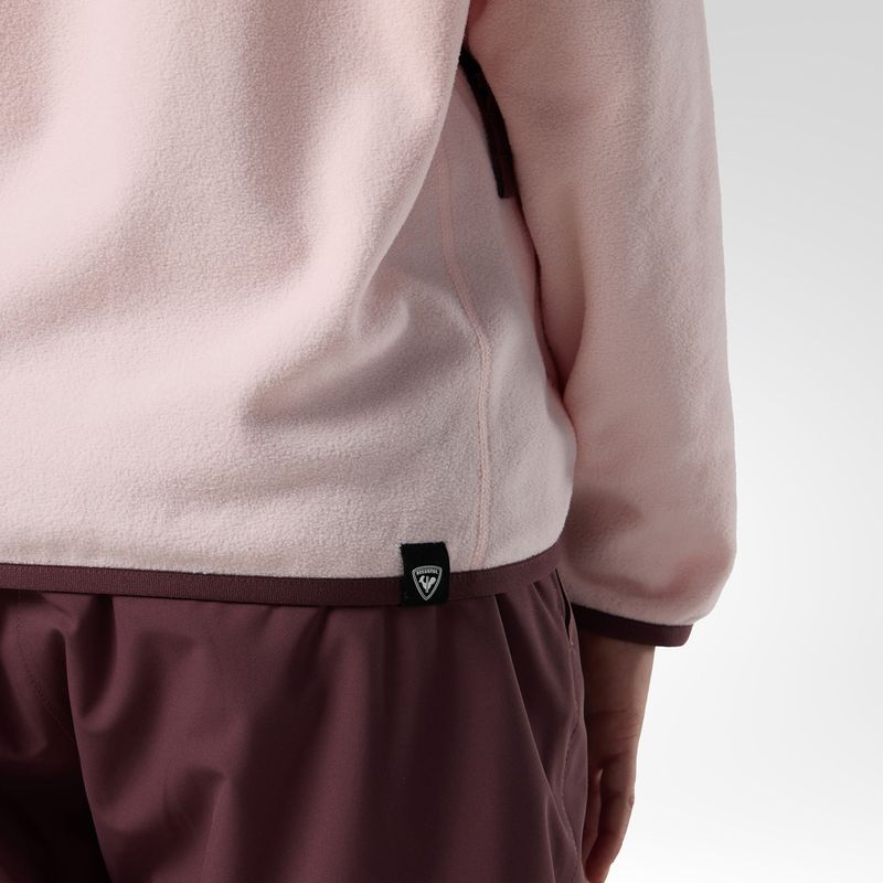 Bluza polarowa dziecięca Rossignol Polar Fleece pale lilac 7