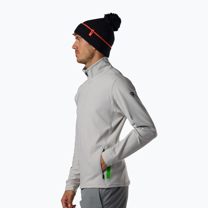 Bluza męska Rossignol Hero Stretch Fleece light grey 4