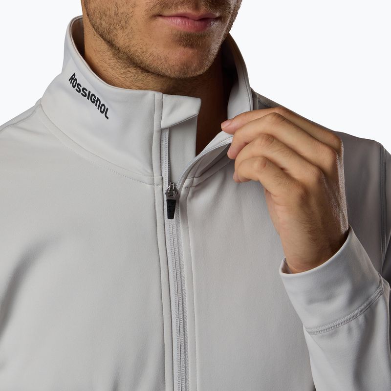 Bluza męska Rossignol Hero Stretch Fleece light grey 5