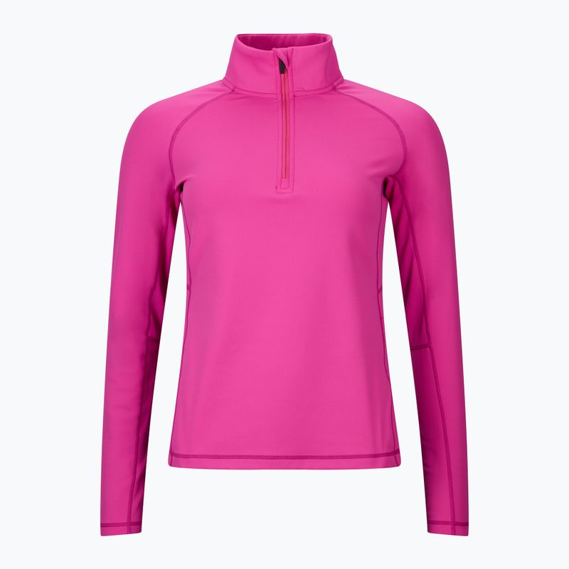 Bluza polarowa damska Rossignol Mid Layer Stretch Half Zip electric fuchsia 6