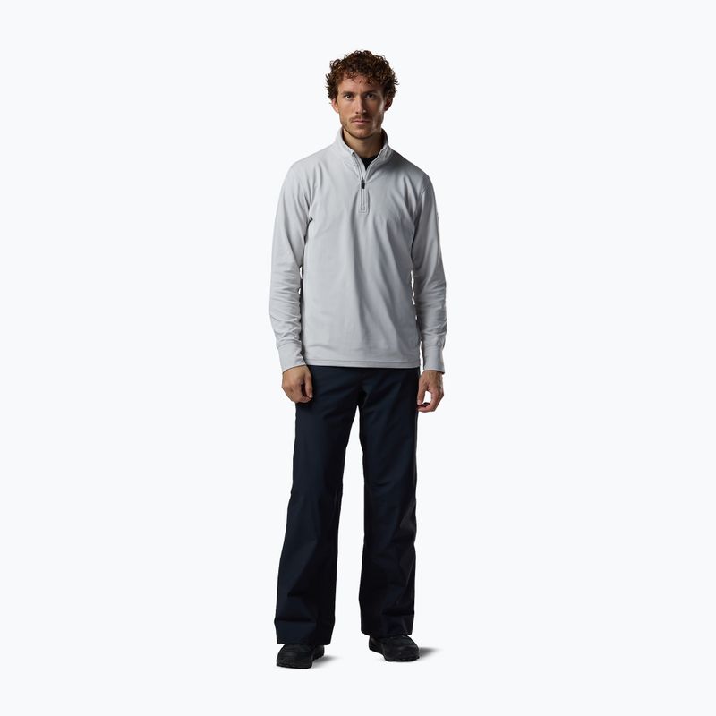 Bluza narciarska męska Rossignol Mid Layer Stertch Half Zip light grey 2