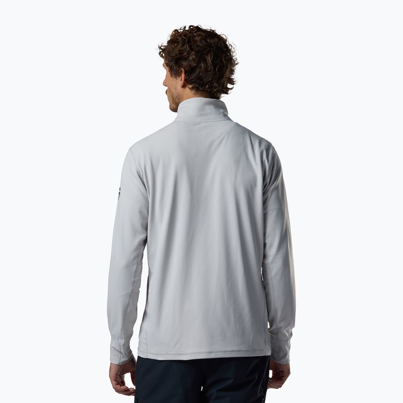Bluza narciarska męska Rossignol Mid Layer Stertch Half Zip light grey 3