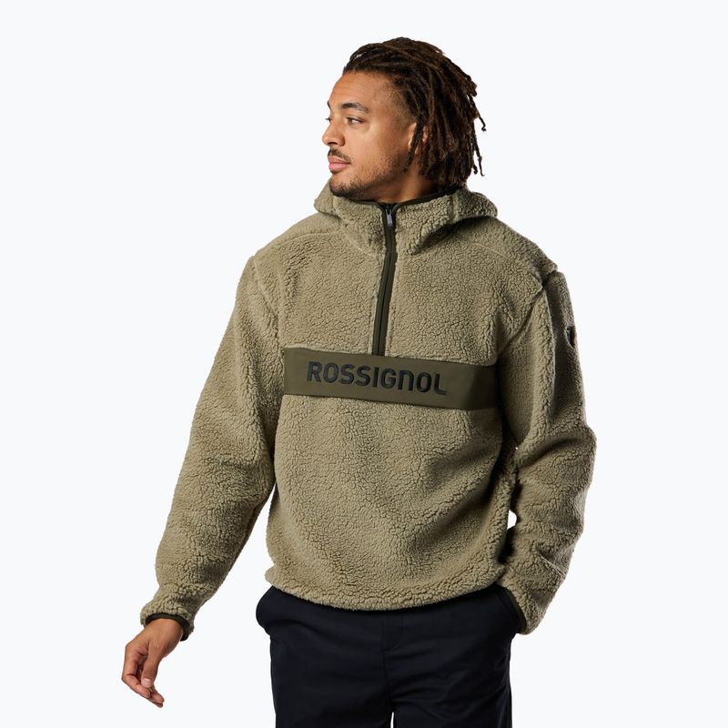 Kurtka męska Rossignol Alltrack Anorak Fleece vetiver
