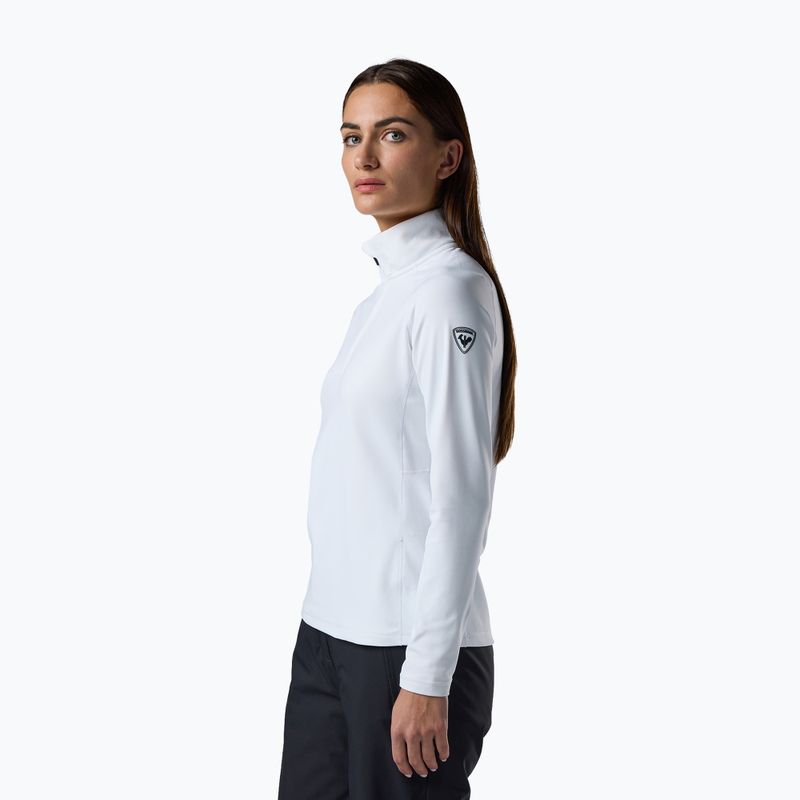 Bluza polarowa damska Rossignol Mid Layer Stretch Half Zip white 4