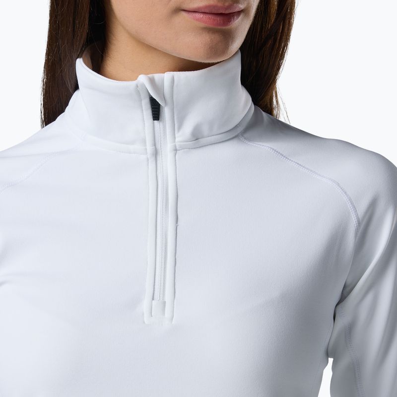 Bluza polarowa damska Rossignol Mid Layer Stretch Half Zip white 5