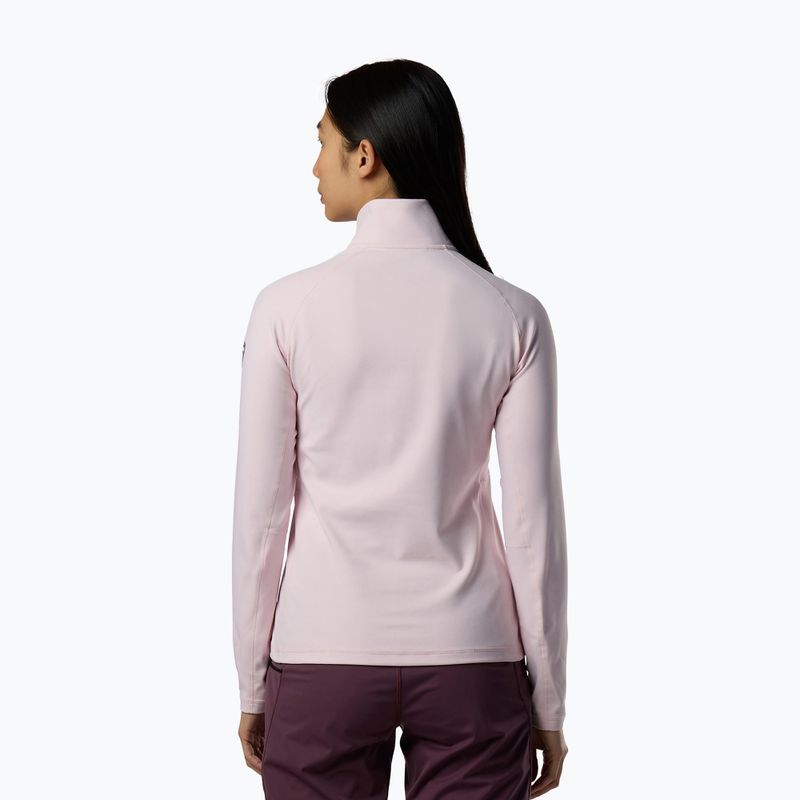 Bluza polarowa damska Rossignol Mid Layer Stretch Half Zip pale lilac 3