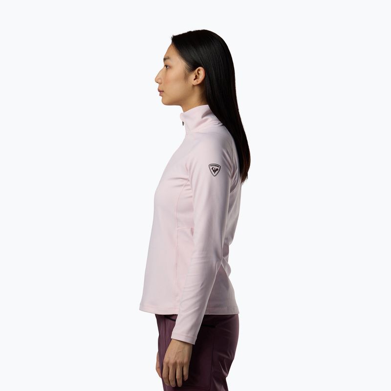 Bluza polarowa damska Rossignol Mid Layer Stretch Half Zip pale lilac 4