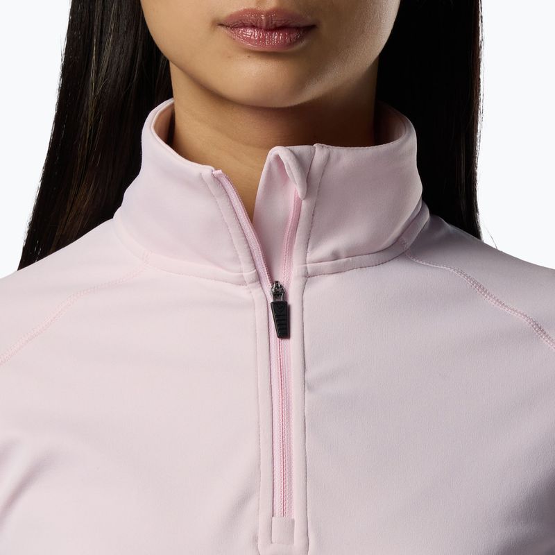 Bluza polarowa damska Rossignol Mid Layer Stretch Half Zip pale lilac 5