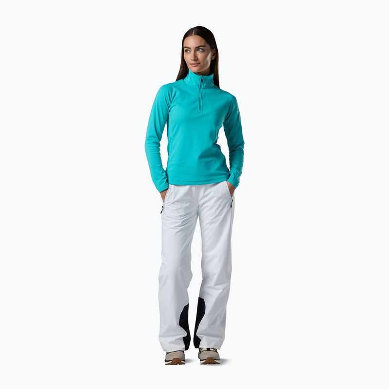 Bluza polarowa damska Rossignol Mid Layer Stretch Half Zip baltic 2