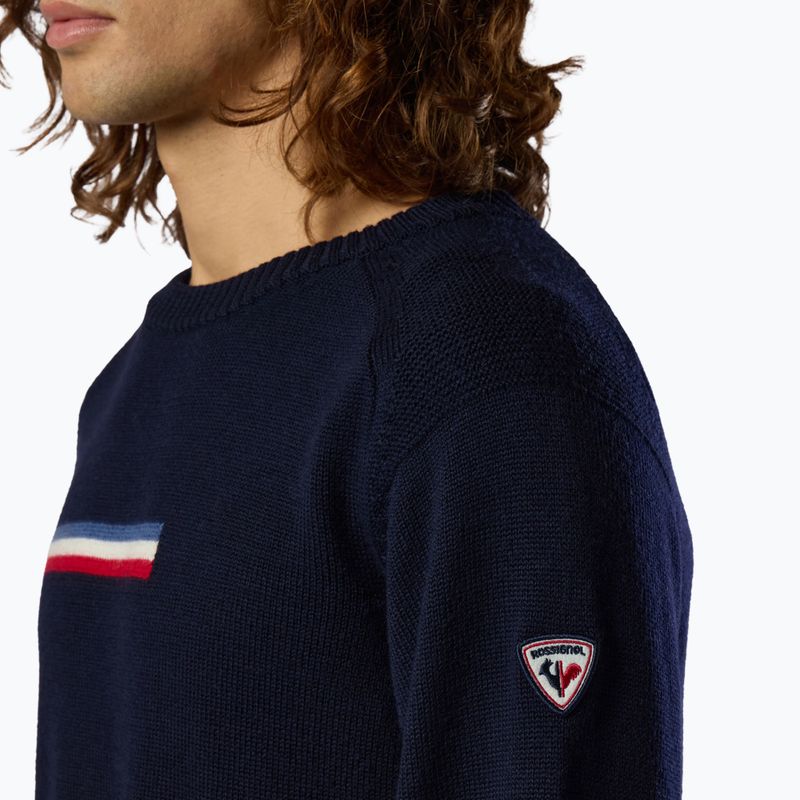 Sweter męski Rossignol Odysseus Crew Merino dark navy 6