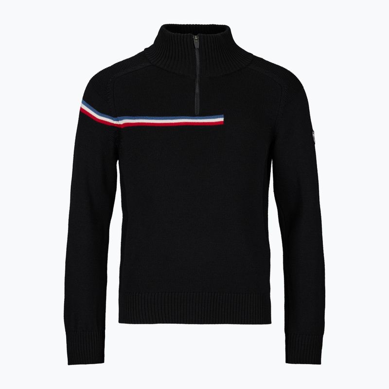 Sweter męski Rossignol Odysseus Half Zip Merino black 6