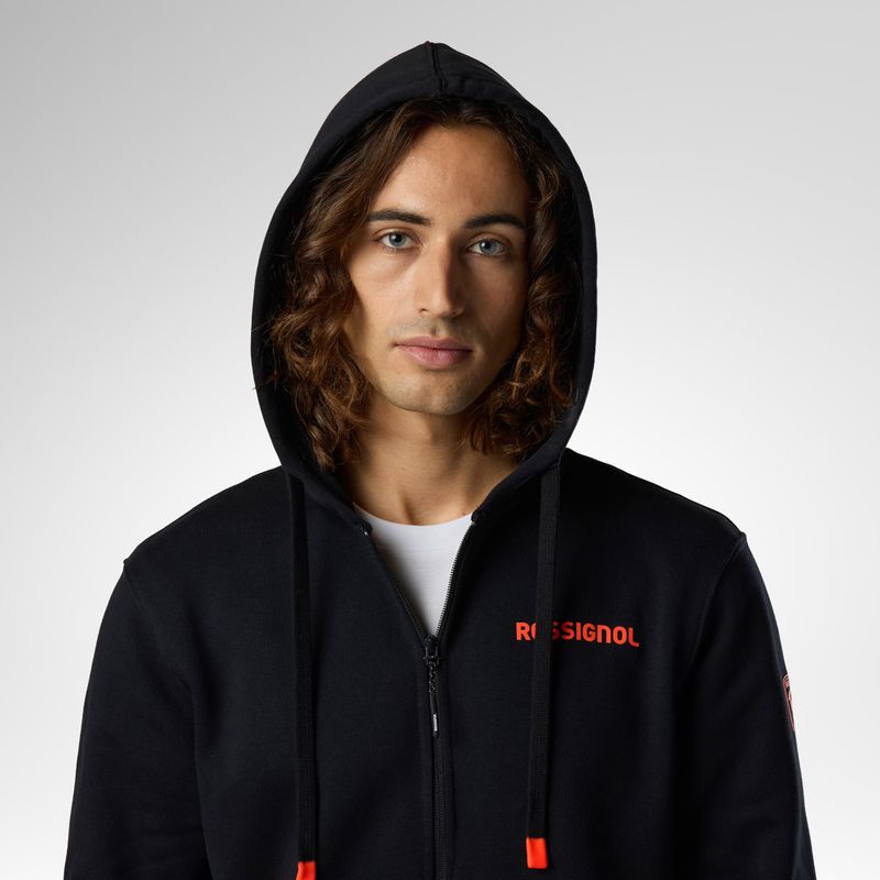 Bluza męska Rossignol Hero Full Zip Hoodie black 5