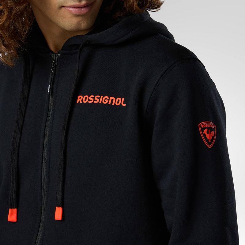 Bluza męska Rossignol Hero Full Zip Hoodie black 6