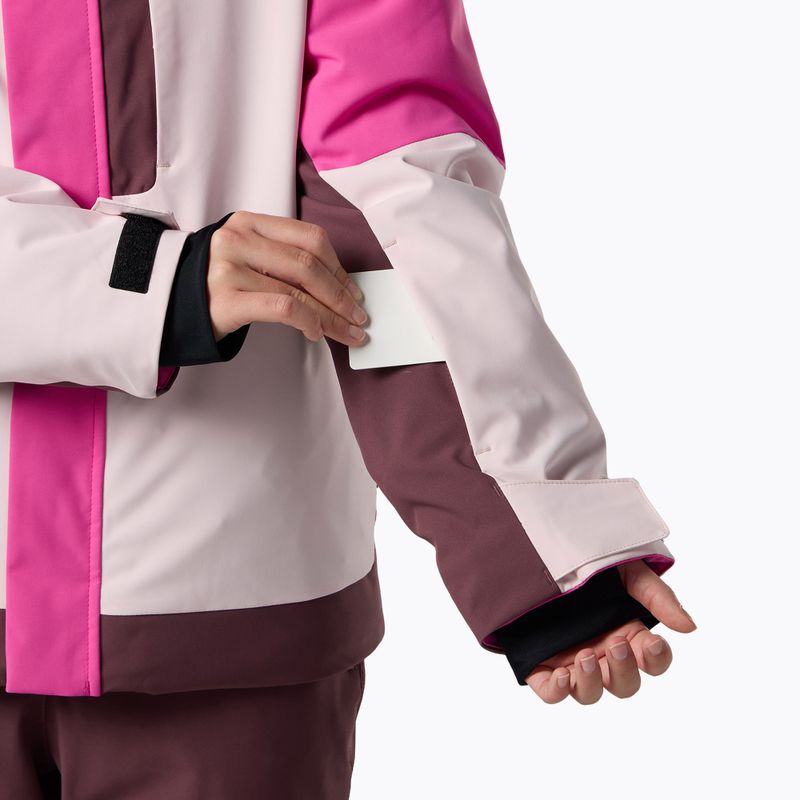 Kurtka narciarska dziecięca Rossignol Wispile Insulated electric fuchsia 12