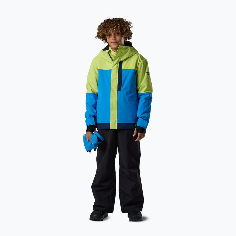 Kurtka narciarska dziecięca Rossignol Wispile Insulated wild lime 3
