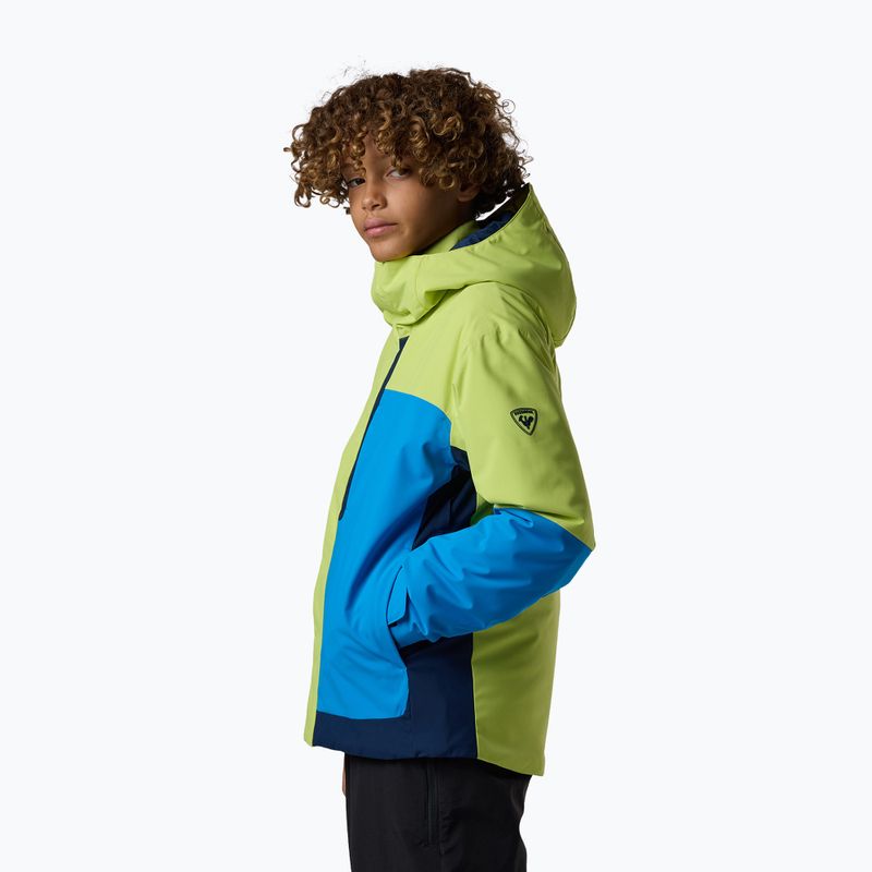 Kurtka narciarska dziecięca Rossignol Wispile Insulated wild lime 5