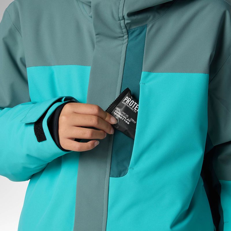 Kurtka narciarska dziecięca Rossignol Wispile Insulated north atlantic 8