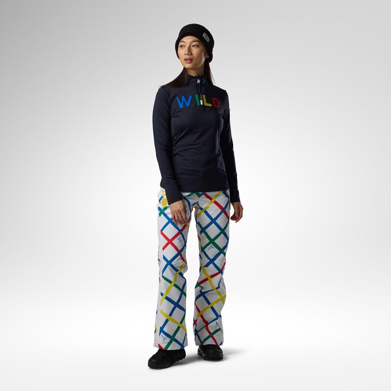 Bluza termoaktywna damska Rossignol JCC Quarter Zip First Layer black 2