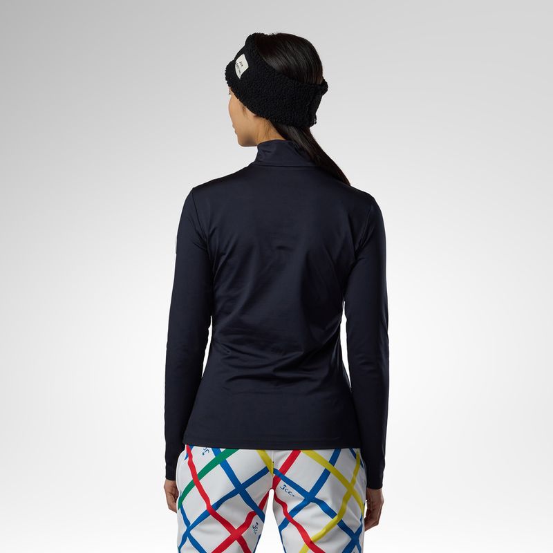 Bluza termoaktywna damska Rossignol JCC Quarter Zip First Layer black 3