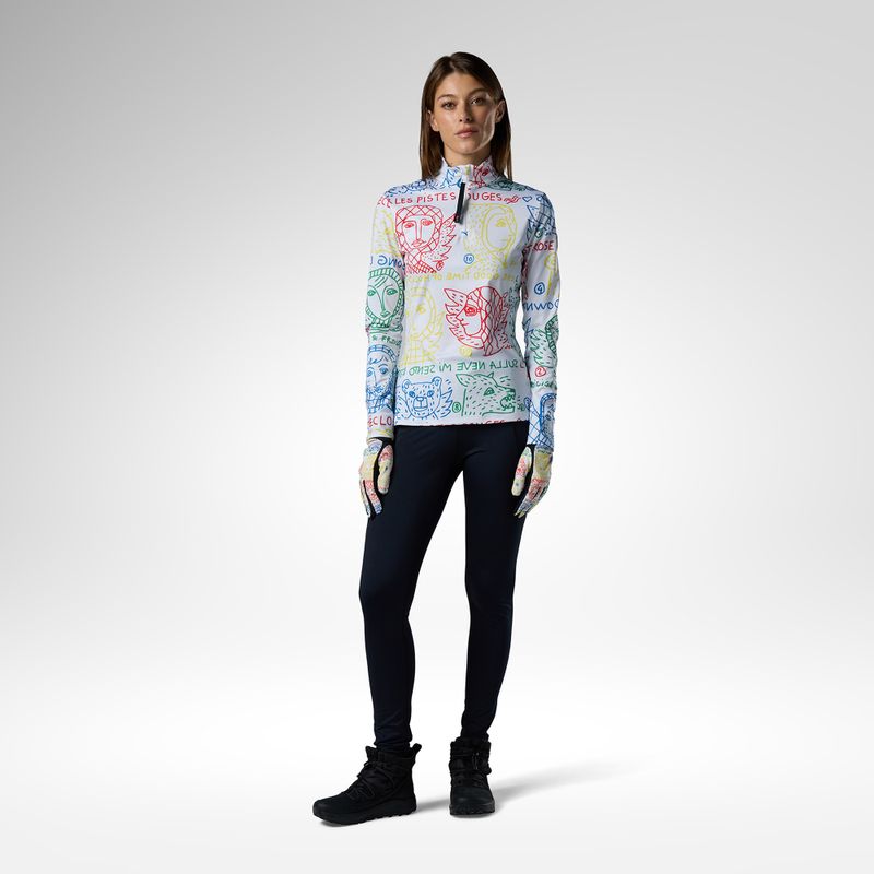 Bluza termoaktywna damska Rossignol JCC Quarter Zip First Layer jcc angels light 2