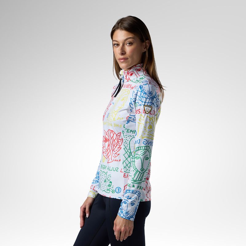 Bluza termoaktywna damska Rossignol JCC Quarter Zip First Layer jcc angels light 4