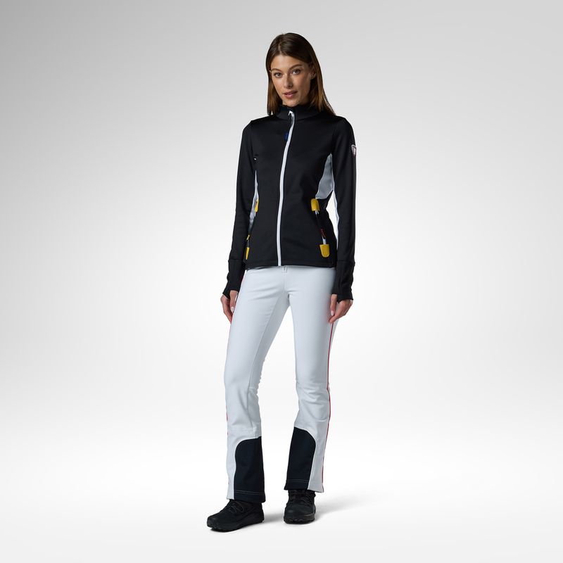 Bluza narciarska damska Rossignol JCC Fleece black 2