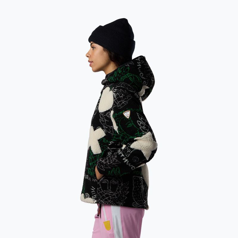Bluza polarowa damska Rossignol JCC Fleece Anorak jcc angels dark 4